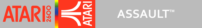 Assault logo for Atari 2600